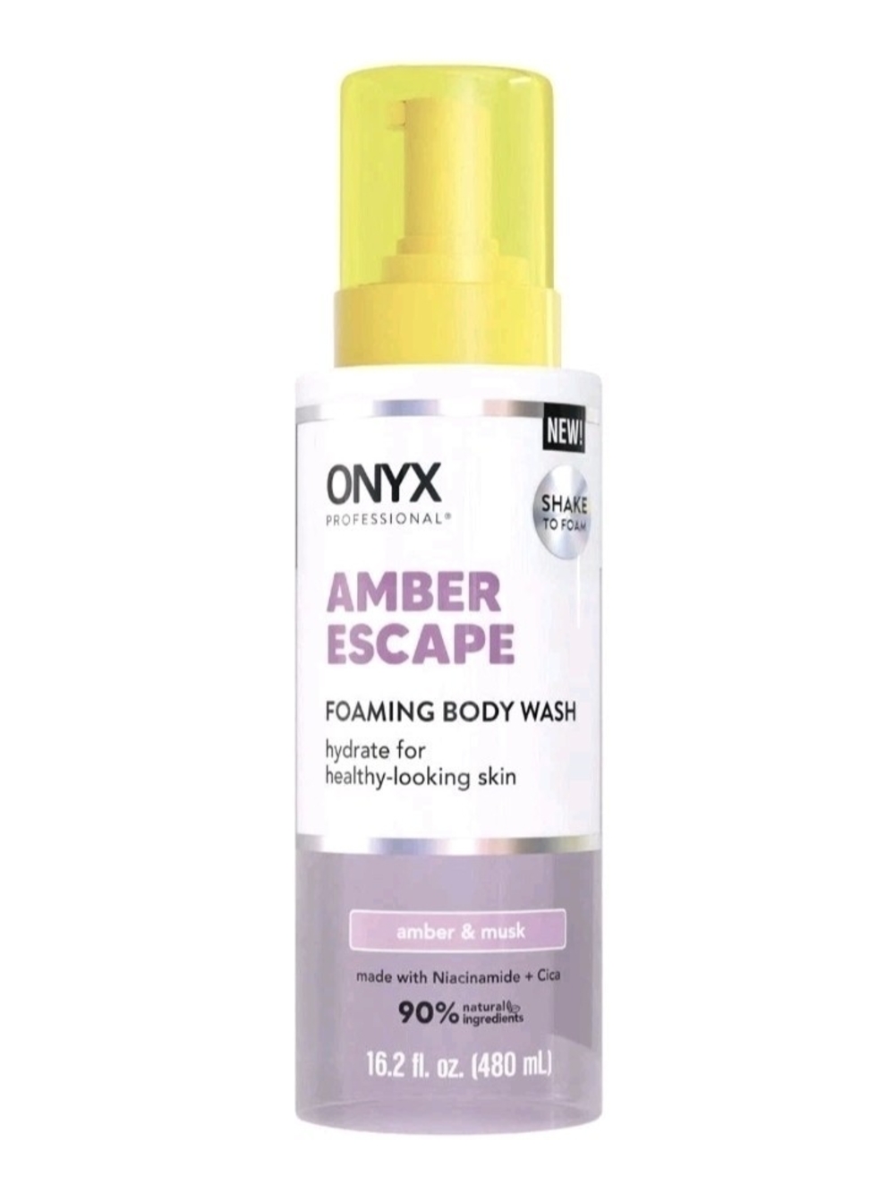 Onyx Professional Amber & Musk Foaming Body Wash 16.2oz